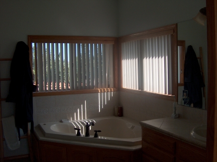 Jacuzzi in master bath
