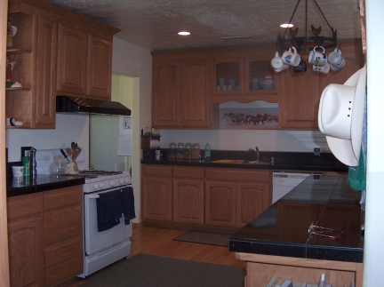 North side of kitchen