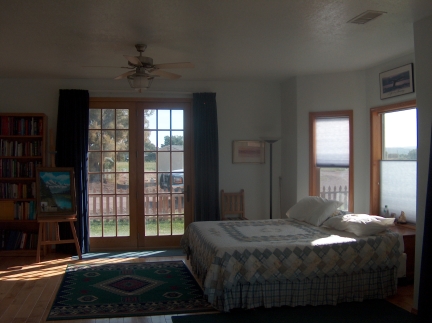 Master suite, facing north